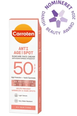 Carroten Face Antispot Cream Spf 50 8571051986 -< Solcreme