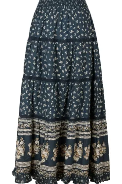 Felicia Mini Border Skirt 162569*Neo Noir