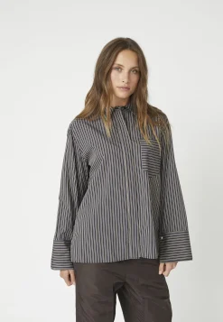 Co´Couture Finacc Stripe Shirt 35880< Bluser & Skjorter|Ammevenligt Tøj