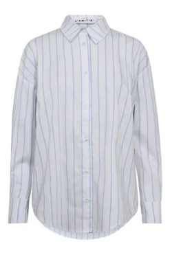 Haute L'Amitié Fine Line Twist Bow Shirt HL10210< Bluser & Skjorter|Ammevenligt Tøj