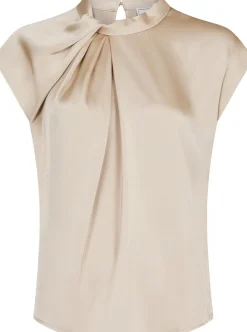 Neo Noir Fleur Drapy Satin Blouse< T-Shirts & Toppe