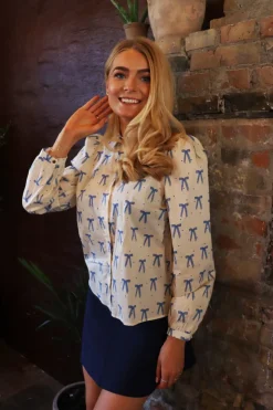 Flora Ls Blouse 21598*Liberte New