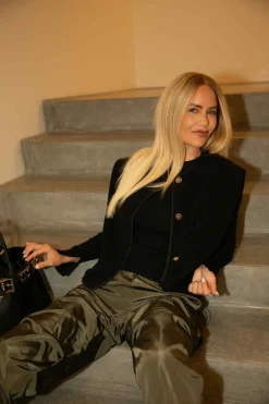 Fluffy Vest 167485*Valentin Studio Discount