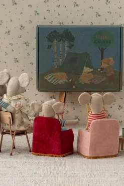 Maileg Foldbar Stol, Mus<Børn Bad, Leg & Interiør