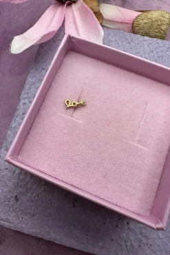 Forgyldt ørering*Mellow Moon Hot