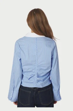 Neo Noir Francesca Stripe Shirt 165981< Bluser & Skjorter