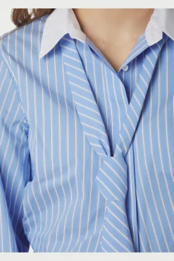 Neo Noir Francesca Stripe Shirt 165981< Bluser & Skjorter