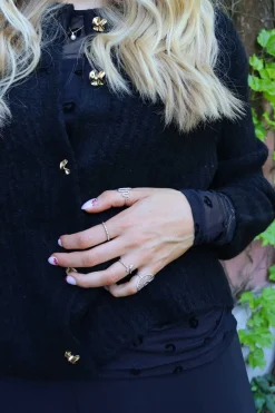 Fro O-Neck Cardigan 22260*Liberte Online