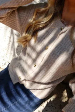 Liberte Fro O-Neck Cardigan 22260< Cardigans