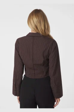 Frost Striped Shirt 167157*Neo Noir