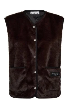 Fur Tech Vest HL10254*Haute L'Amitié Best