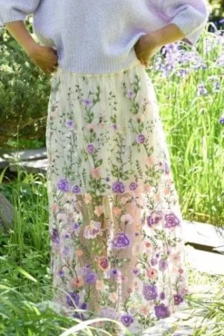 Fuschia Skirt AV4624*A-View New