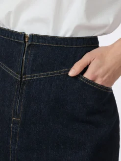 Neo Noir Gabani Denim Skirt 164288< Nederdele