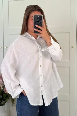 A-bee Gabrielle Shirt Skjorte< Bluser & Skjorter