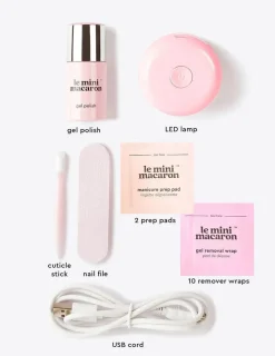Le Mini Macaron Gel Manicure Kit KIT025< Neglelak