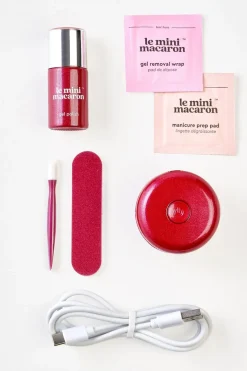 Gel Manicure Kit Ruby Red*Le Mini Macaron Hot