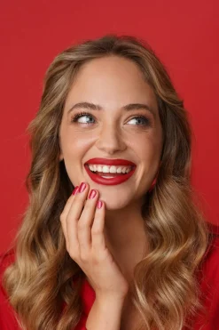 Gel Manicure Kit Ruby Red*Le Mini Macaron Hot