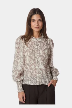 Gilda Soft Paisley Blouse 167647*Neo Noir Hot