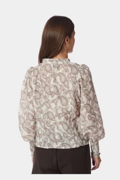 Gilda Soft Paisley Blouse 167647*Neo Noir Hot