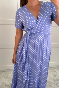 A-bee Ginevra Dot Wrap Dress< Kjoler