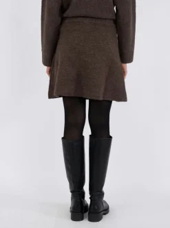 Neo Noir Gisa Knit Skirt< Nederdele