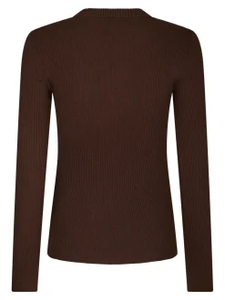 Gold Button Knit Blouse 160471*Valentin Studio Sale