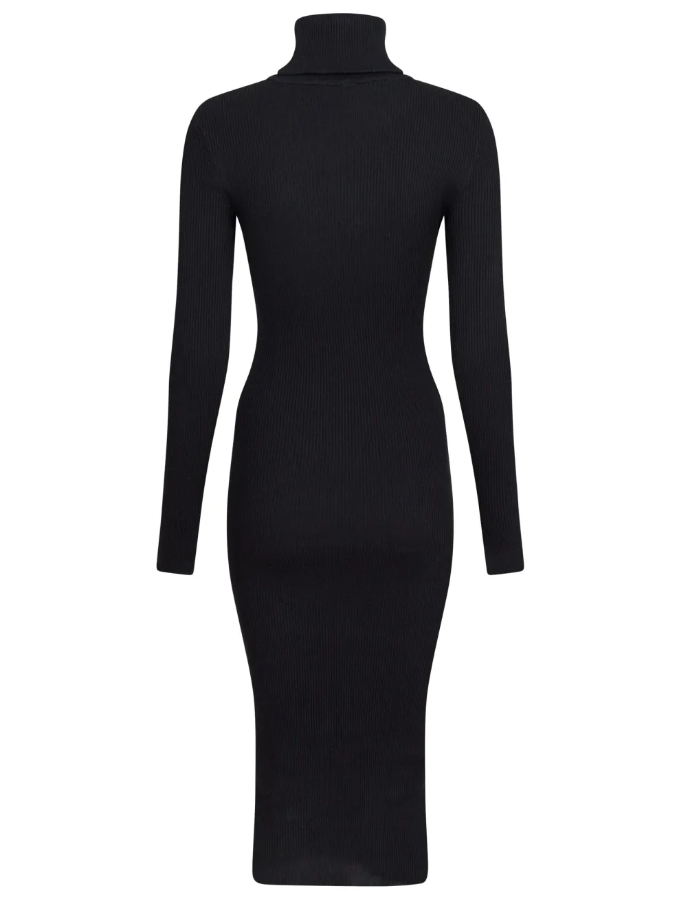 Gold Button Knit Roll Dress*Valentin Studio Clearance