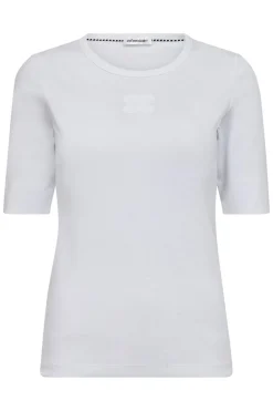 Co´Couture Grannycc Embroidery Ss Tee 33166< T-Shirts & Toppe