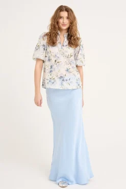 A-View Grete S/S Blouse AV6057< Bluser & Skjorter