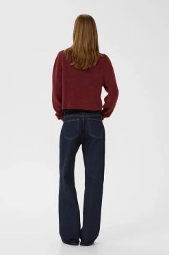 Gestuz Gzalpha Ls Contrast Cardigan 10910459< Cardigans|Ammevenligt Tøj