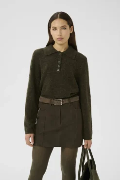 Gestuz Gzalpha Polo Pullover 10910589< Bluser & Skjorter|Strik