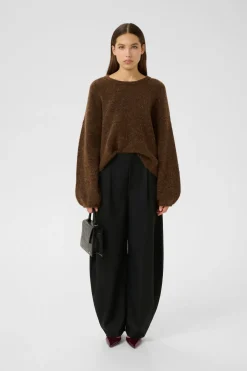 Gestuz Gzalpha Slit Pullover 10910590< Bluser & Skjorter|Strik