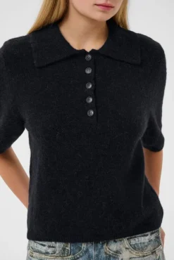 Gzalpha Ss Polo Pullover 10910852*Gestuz Best