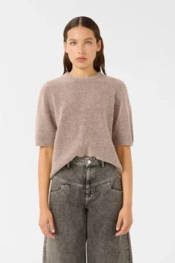 Gestuz Gzalpha Ss Tee 10909996< Bluser & Skjorter|Strik