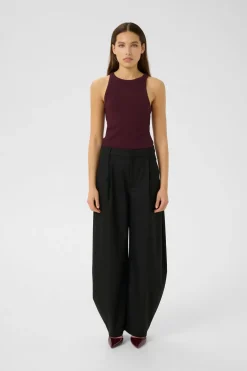 Gzdrew Rhinestone Logo Tank 10910297*Gestuz Discount