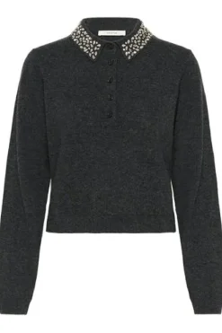 Gestuz Gzmanzi Deco Polo Pullover 10910778< Strik|Bluser & Skjorter