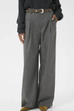 Gestuz Gzpaula Melange Wide Pants 10910494< Bukser, Jeans & Leggings