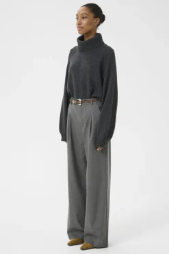 Gestuz Gzpaula Melange Wide Pants 10910494< Bukser, Jeans & Leggings