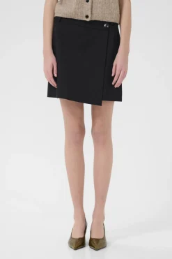 Gestuz Gzpaula Melange Wrap Skirt 10910495< Nederdele