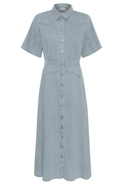 Gestuz Gzsauda Ss Long Dress 10910194< Kjoler|Ammevenligt Tøj