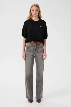 Gestuz Gztalla Ss Polo Pullover 10910940< Strik|Bluser & Skjorter