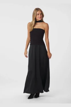 Hamina Long Dress 167027*Neo Noir Online