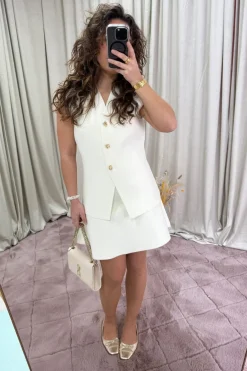 Hanna Smooth Knit Skirt 165351*Neo Noir Online