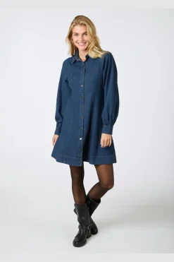 Neo Noir Hanne Denim Dress< Kjoler|Ammevenligt Tøj