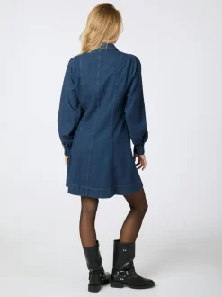 Neo Noir Hanne Denim Dress< Kjoler|Ammevenligt Tøj