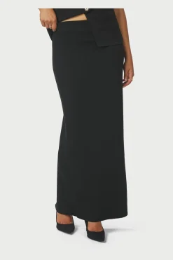 Neo Noir Hansa Smooth Knit Skirt 167267< Nederdele