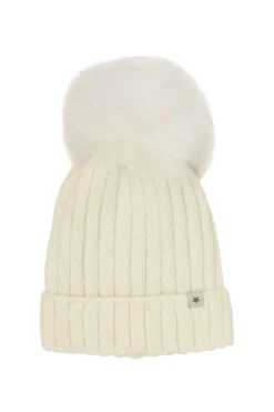 Hat Knit Alpaca Pompom 460397*Huttelihut Online