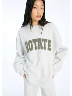 Rotate Heavy Sweat Crewneck 1158341473< Sweatsæt & Comfy Wear|Bluser & Skjorter