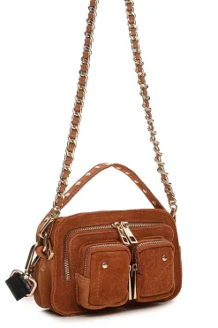 Núnoo Helena Chain Suede W. Gold 71448456< Tasker & Punge