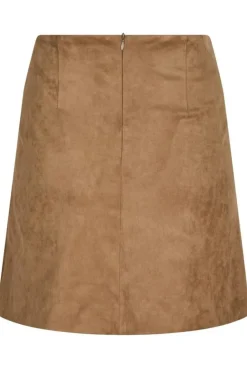 Hemie Faux Suede Skirt 164554*Neo Noir Sale